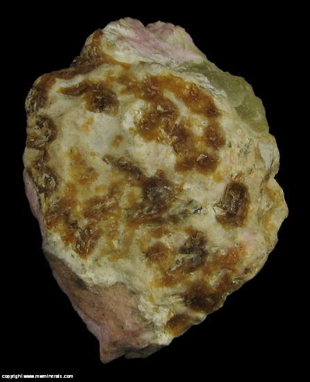 Mineral Specimen: Ferrierite-Mg from Kamloops Lake, Kamloops Mining Division, British Columbia, Canada