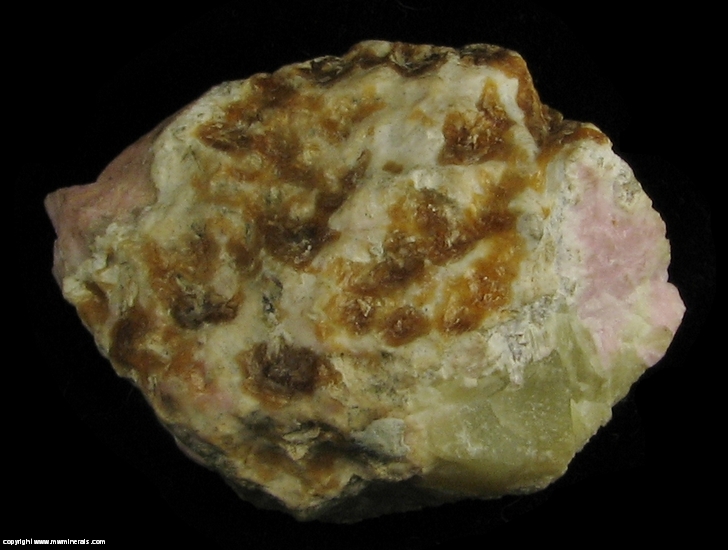 Mineral Specimen: Ferrierite-Mg from Kamloops Lake, Kamloops Mining Division, British Columbia, Canada