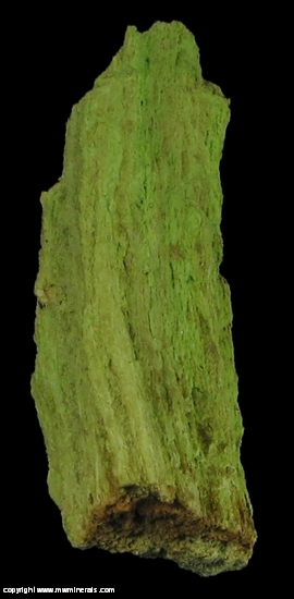 Mineral Specimen: Gillardite on Gaspeite from 132 North Mine, Widgiemooltha, Western Australia, Australia