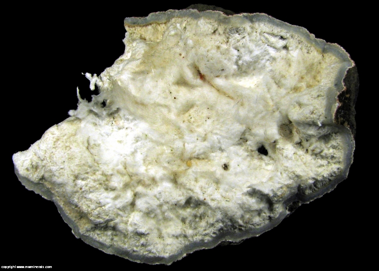 Mineral Specimen: Mordenite from Wolf Creek Pass, San Juan Mountains, Mineral Co., Colorado, USA
