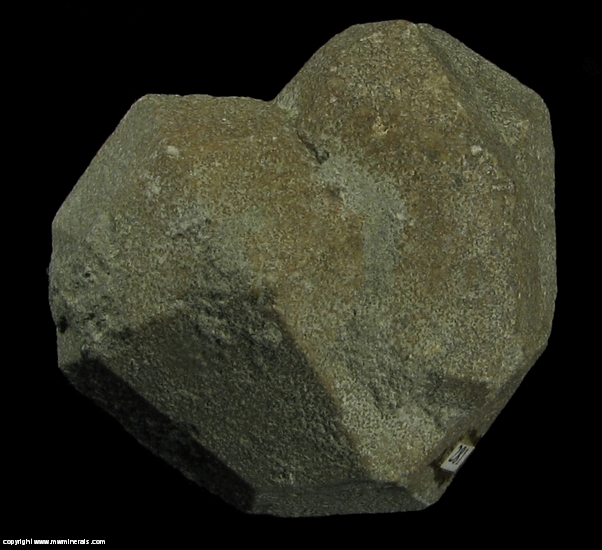 Mineral Specimen: Leucite from Krusne Hory Mts (Erzgebirge), Karlovy Vary Region, Bohemia, Czech Republic