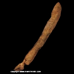 Minerals Specimen: Elongated Spinel Twin Copper Crystal from Keweenaw Peninsula, Michigan, USA Minerals Specimen: Elongated Spinel Twin Copper Crystal from Keweenaw Peninsula, Michigan, USA