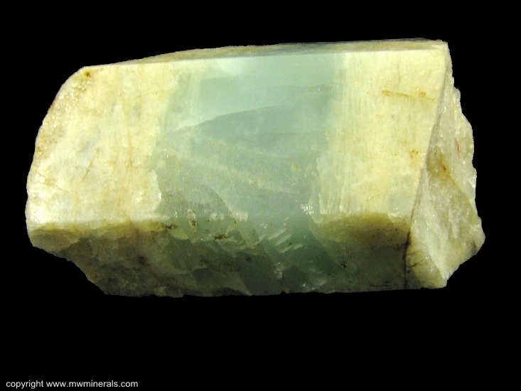 Mineral Specimen: Beryl variety: Aquamarine from Royalston, Worcester County, Massachusetts, USA