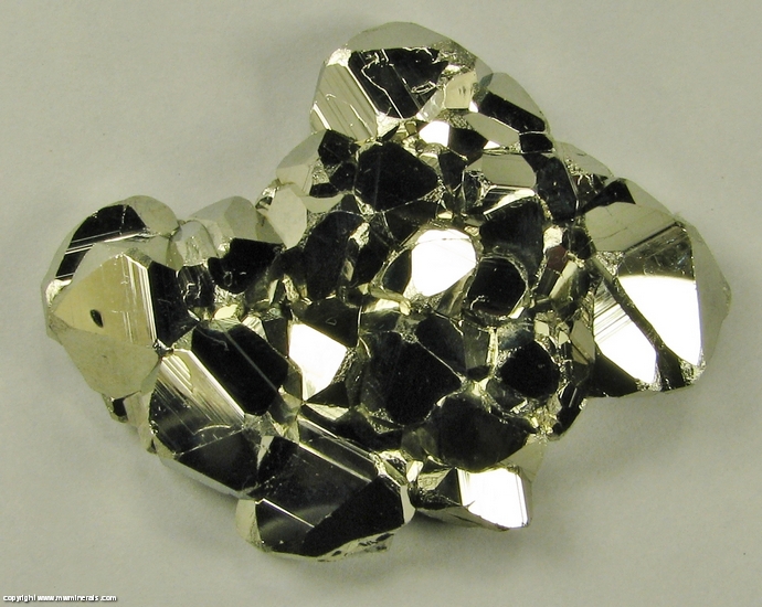 Mineral Specimen: Pyrite from Huanzala Mine, Huallanca District, Dos de Mayo Province, Huanuco Department, Peru