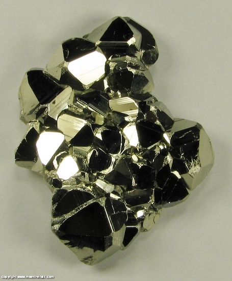 Mineral Specimen: Pyrite from Huanzala Mine, Huallanca District, Dos de Mayo Province, Huanuco Department, Peru