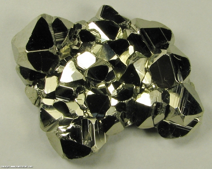 Mineral Specimen: Pyrite from Huanzala Mine, Huallanca District, Dos de Mayo Province, Huanuco Department, Peru