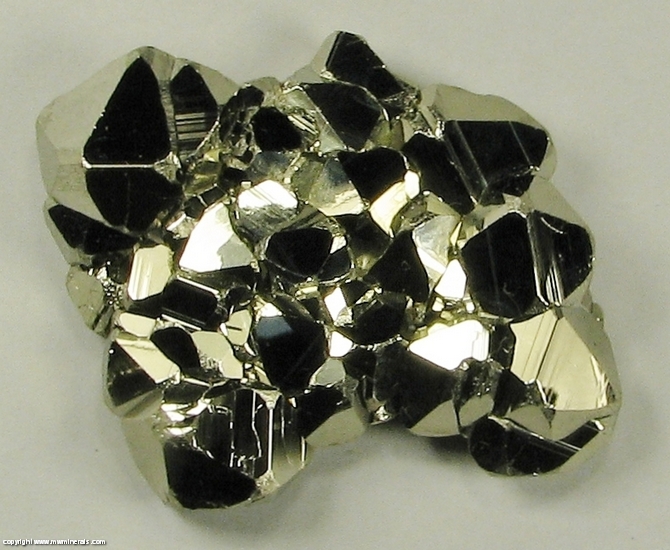 Mineral Specimen: Pyrite from Huanzala Mine, Huallanca District, Dos de Mayo Province, Huanuco Department, Peru