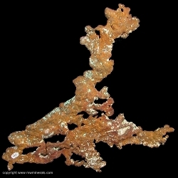 Minerals Specimen: Copper from Ajo District, Pima County, Arizona, USA Minerals Specimen: Copper from Ajo District, Pima County, Arizona, USA