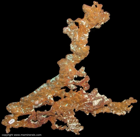 Mineral Specimen: Copper from Ajo District, Pima County, Arizona, USA