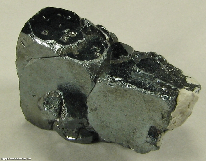 Mineral Specimen: Cubic Hematite Crystal from Casa de Pedra Mine, Congonhas do Campo, Minas Gerais, Brazil