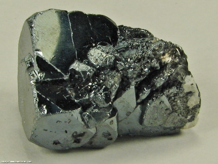 Mineral Specimen: Cubic Hematite Crystal from Casa de Pedra Mine, Congonhas do Campo, Minas Gerais, Brazil