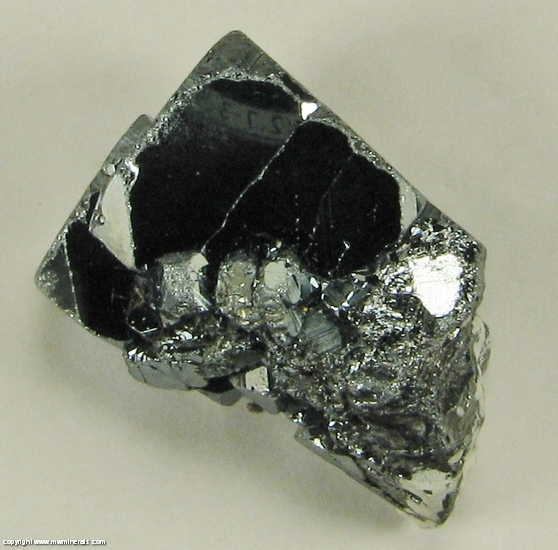 Mineral Specimen: Cubic Hematite Crystal from Casa de Pedra Mine, Congonhas do Campo, Minas Gerais, Brazil