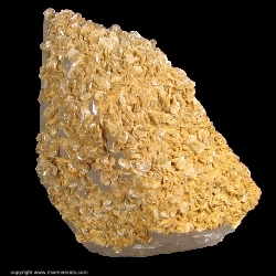 Minerals Specimen: Siderite on Quartz from Panasquiera Mines, Panasquiera, Portugal Minerals Specimen: Siderite on Quartz from Panasquiera Mines, Panasquiera, Portugal