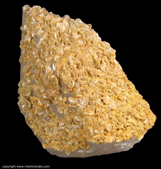 Mineral Specimen: Siderite on Quartz from Panasquiera Mines, Panasquiera, Portugal
