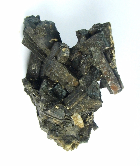 Mineral Specimen: Birnessite pseudomorph after Serandite from Mont Saint-Hilaire, Rouville RCM, Monteregie, Quebec, Canada