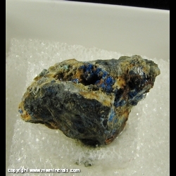 Minerals Specimen: Linarite from Eaglebrook Mine (Nant-Y-Cagel Mine), Nant-y-Moch Reservoir area, Talybont, Ceulanymaesmawr, Ceredigion, Wales Minerals Specimen: Linarite from Eaglebrook Mine (Nant-Y-Cagel Mine), Nant-y-Moch Reservoir area, Talybont, Ceulanymaesmawr, Ceredigion, Wales