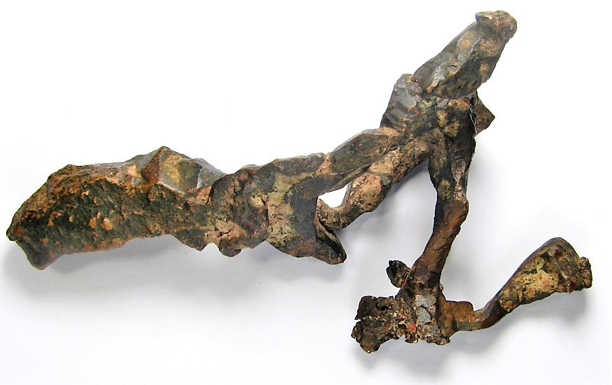 Mineral Specimen: Copper Crystals from Phoenix Mine, Keweenaw County, Michigan, USA