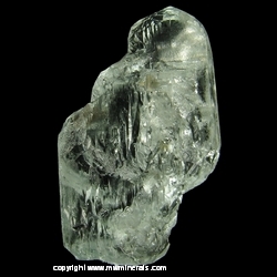 Mineral Specimen: Double Terminated Aquamarine from Medina, Jequitinhonha valley, Minas Gerais, Brazil Mineral Specimen: Double Terminated Aquamarine from Medina, Jequitinhonha valley, Minas Gerais, Brazil