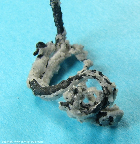 Mineral Specimen: Silver with Calcite from Uchucchacua Mine, Oyon Province, Lima Department, Peru
