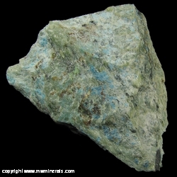 Minerals Specimen: Nakauriite on Serpentine from Cedar Hill Quarry, Fulton Township, State Line Chromite District, Lancaster Co., Pennsylvania, USA Minerals Specimen: Nakauriite on Serpentine from Cedar Hill Quarry, Fulton Township, State Line Chromite District, Lancaster Co., Pennsylvania, USA
