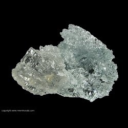 Mineral Specimen: Bi-Color Beryl (Aquamarine with a pale Morganite section) from Conselheiro Pena, Doce valley, Minas Gerais, Brazil