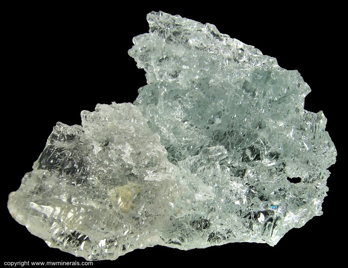 Mineral Specimen: Bi-Color Beryl (Aquamarine with a pale Morganite section) from Conselheiro Pena, Doce valley, Minas Gerais, Brazil