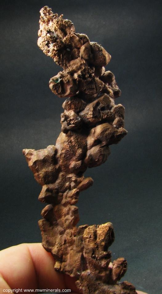 Mineral Specimen: Copper Crystals from Lake Superior Copper District, Michigan, USA