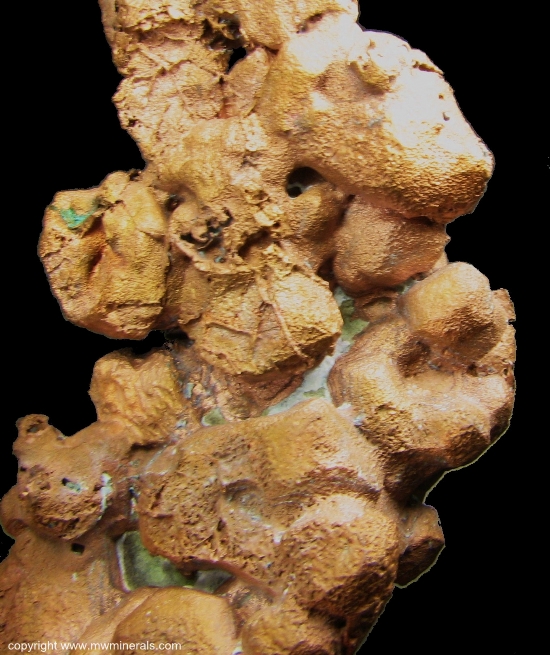 Mineral Specimen: Copper Crystals from Lake Superior Copper District, Michigan, USA