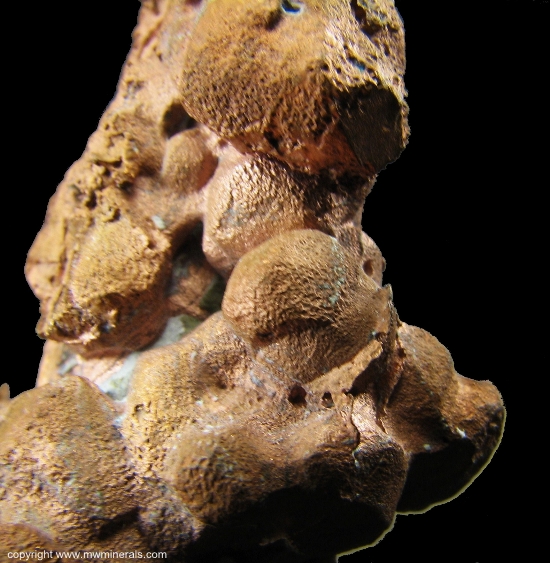 Mineral Specimen: Copper Crystals from Lake Superior Copper District, Michigan, USA