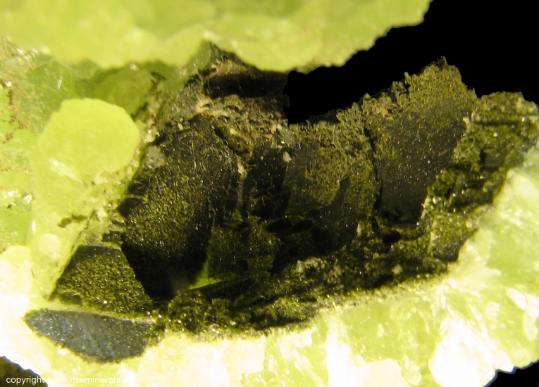 Mineral Specimen: Prehnite from Lane & Sons Traprock quarries, Westfield, Hampden County, Massachusetts, USA