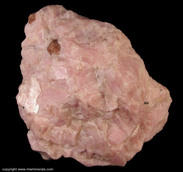 Mineral Specimen: Kutnohortite  and Willemite from Franklin, Sussex County, New Jersey