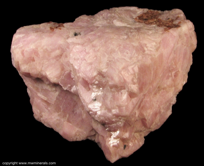 Mineral Specimen: Kutnohortite  and Willemite from Franklin, Sussex County, New Jersey