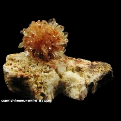 Minerals Specimen: Creedite from Mina Navidad, Abasolo, Durango, Mexico