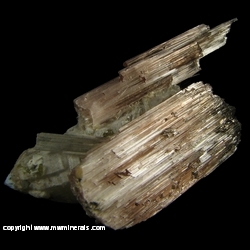 Mineral Specimen: Tourmaline on Quartz from Barra do Salinas, Coronel Murta, Minas Gerais, Brazil