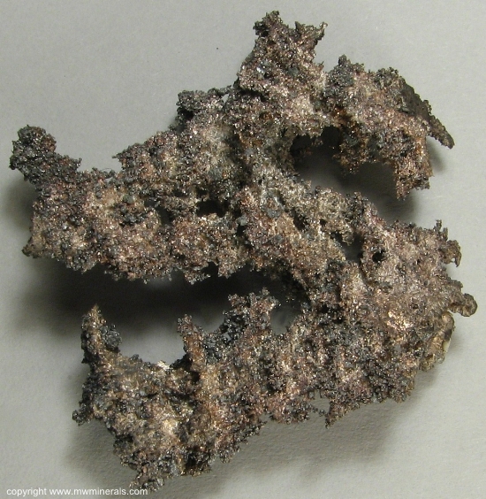 Mineral Specimen: Silver from Cobalt area, Cobalt-Gowganda region, Timiskaming District, Ontario, Canada