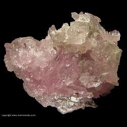 Minerals Specimen: Rose Quartz Crystals from Alto da Pitorra, Laranjeiras, Galileia, Doce valley, Minas Gerais, Brazil Minerals Specimen: Rose Quartz Crystals from Alto da Pitorra, Laranjeiras, Galileia, Doce valley, Minas Gerais, Brazil