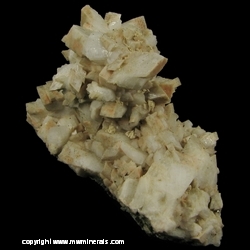 Minerals Specimen: Adularia from Warren Brothers Quarry, Acushnet, Bristol Co., Massachusetts, USA Minerals Specimen: Adularia from Warren Brothers Quarry, Acushnet, Bristol Co., Massachusetts, USA