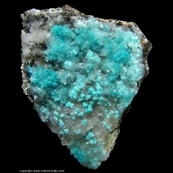 Minerals Specimen: Aurichalcite and Hemimorphite from 79 Mine, Chilito, Hayden area, Banner District, Dripping Spring Mountains, Gila County, Arizona Minerals Specimen: Aurichalcite and Hemimorphite from 79 Mine, Chilito, Hayden area, Banner District, Dripping Spring Mountains, Gila County, Arizona