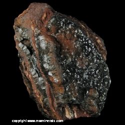Mineral Specimen: Goethite from Sellwood Pit, Ishpeming, Marquette iron range, Marquette Co., Michigan, USA Mineral Specimen: Goethite from Sellwood Pit, Ishpeming, Marquette iron range, Marquette Co., Michigan, USA