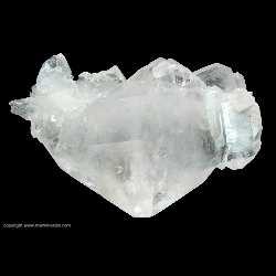 Minerals Specimen: Faden Quartz from Wana, South Waziristan, Pakistan Minerals Specimen: Faden Quartz from Wana, South Waziristan, Pakistan