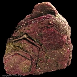 Minerals Specimen: Ruby Corundum from Mysore District, Karnataka, India Minerals Specimen: Ruby Corundum from Mysore District, Karnataka, India