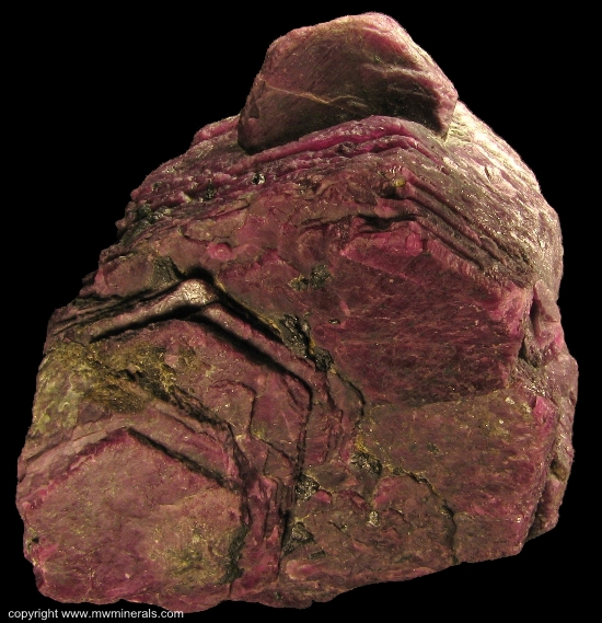 Mineral Specimen: Ruby Corundum from Mysore District, Karnataka, India