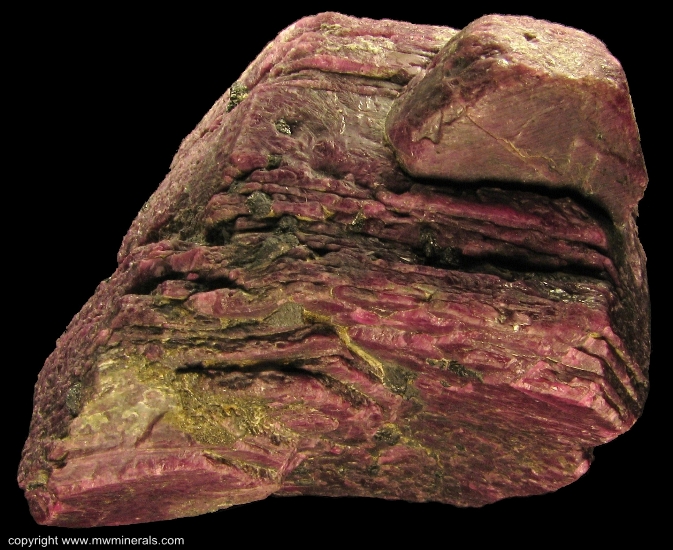 Mineral Specimen: Ruby Corundum from Mysore District, Karnataka, India