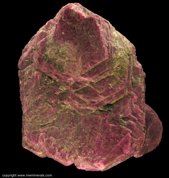 Mineral Specimen: Ruby Corundum from Mysore District, Karnataka, India