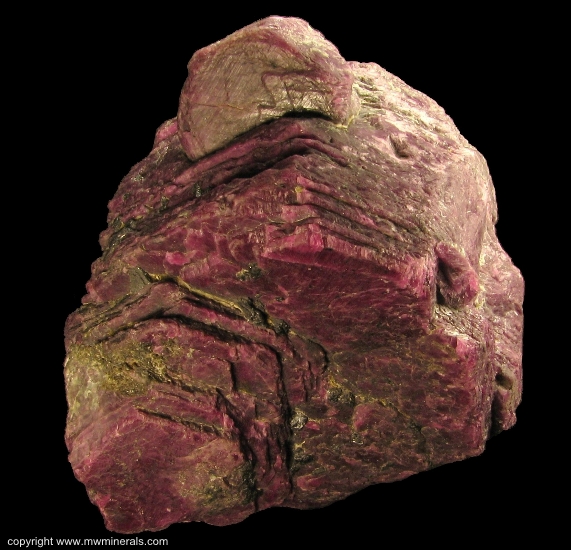 Mineral Specimen: Ruby Corundum from Mysore District, Karnataka, India