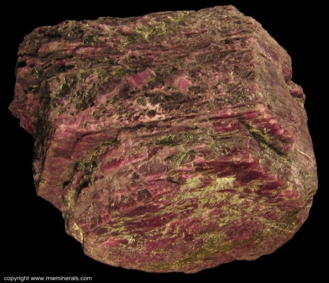 Mineral Specimen: Ruby Corundum from Mysore District, Karnataka, India