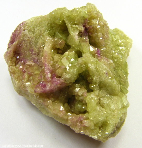Mineral Specimen: Vesuvianite from Jeffrey quarry, Asbestos, Les Sources RCM, Estrie, Quebec, Canada