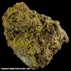 Minerals Specimen: Mimetite from Roughton Gill, Caldbeck Fells, Cumberland, Cumbria, England Minerals Specimen: Mimetite from Roughton Gill, Caldbeck Fells, Cumberland, Cumbria, England