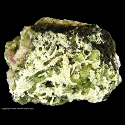 Minerals Specimen: Multicolor Tourmaline (Elbaite) from Mt Mica Quarry, Paris, Oxford County, Maine, USA
