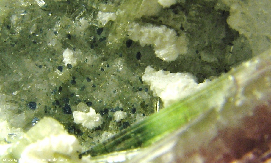 Mineral Specimen: Multicolor Tourmaline (Elbaite) from Mt Mica Quarry, Paris, Oxford County, Maine, USA